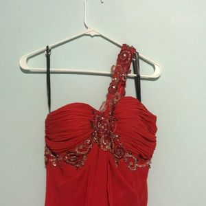 Red Long Prom Dress